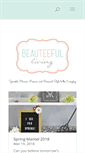 Mobile Screenshot of beauteefulliving.com